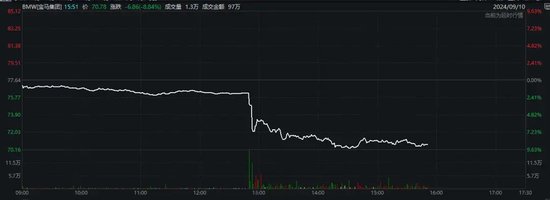 宝马，突然暴跌！带崩奔驰、大众、保时捷